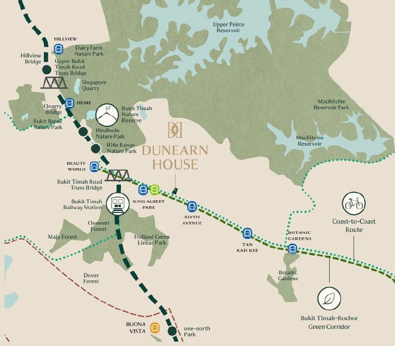 Dunearn House Location